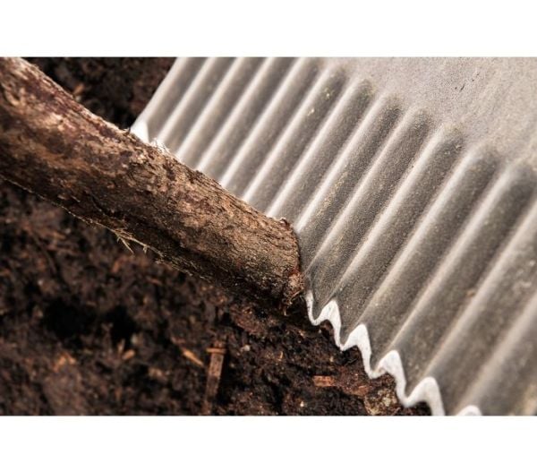 Verto 15G004, Spade, Fiberglass, Stål, Sort, Grønn, Metallisk, Ergonomisk, D-formet, 28 cm