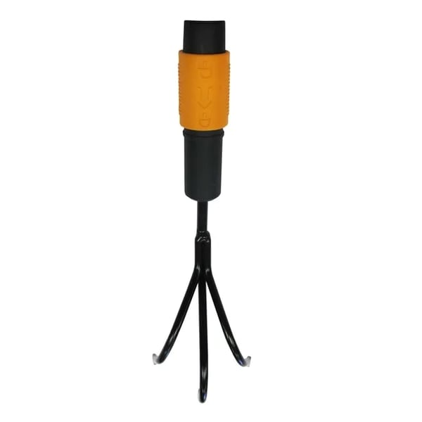 Fiskars QuikFit, Håndrive, Rustfritt stål, Sort, Plast