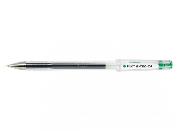 Pilot G-Tec -C4, Grønn, Grønn, 0,4 mm, 0,2 mm