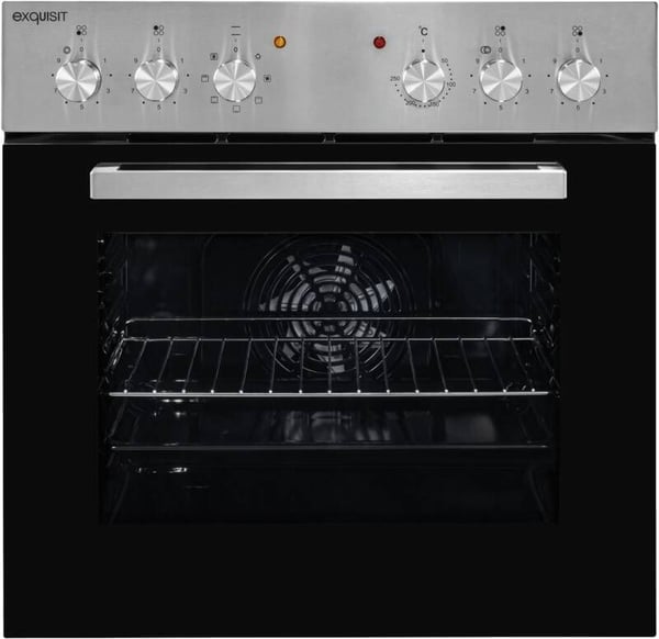 Exquisit EHE 156-2.1 UBZ-Set, Keramisk, 4 zone(s), Glass-keramisk, Svart, Röra, 59 cm