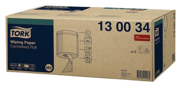 Tork Advanced wiper 415, 2820 stykker, 20 mm, 165000 mm, 350 mm