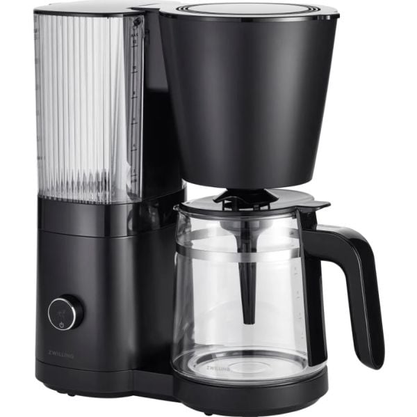 ZWILLING Enfinigy, Kaffebrygger (drypp), 1,5 l, Malt kaffe, 1960 W, Svart