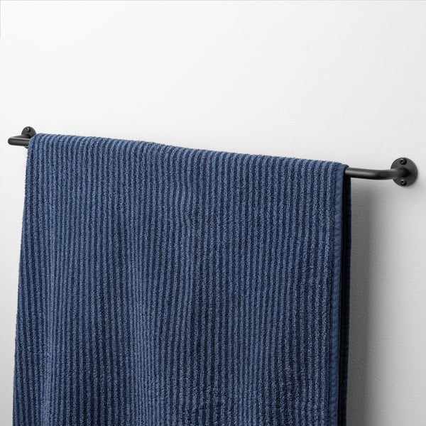 Håndklædestang 60 cm Sort
