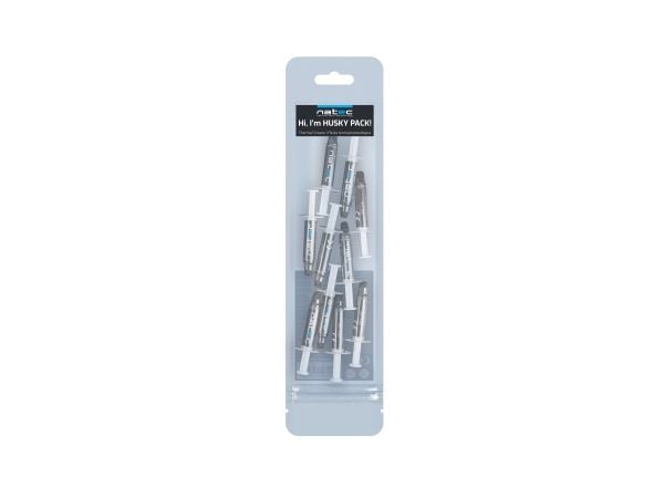 NATEC Husky Pack, 4,63 W/m-K, Grå, -30 - 280 ° C, 0,4 ml, 1 g, 10 styck