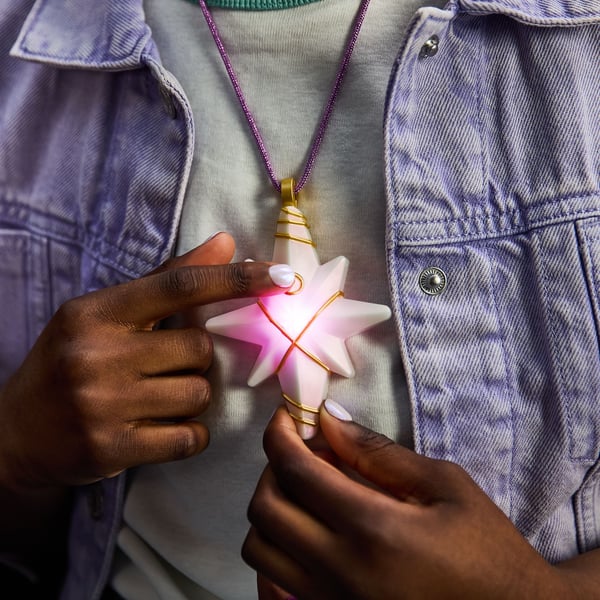 Unicorn Academy Sophia lysande halsband & ring