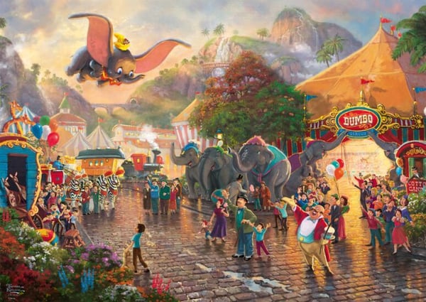 Schmidt Games Thomas Kinkade Studios: Disney - Dumbo, Puzzle
