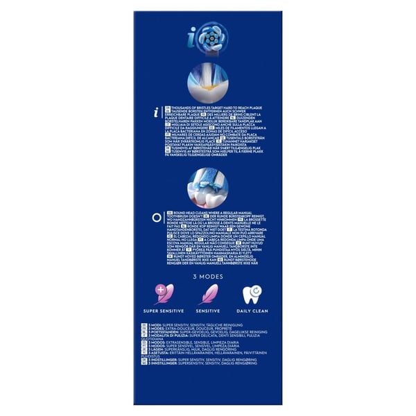 Braun iOS2d.2ZZ9.0 Oral-B iO2 elektrisk tannbørste Duo Night svart/grønn