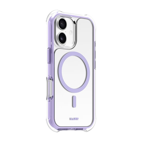 LAUT AERO PROTECT, Etui, Apple, iPhone 17, 16 cm (6.3"), Lilla, Gjennomsiktig