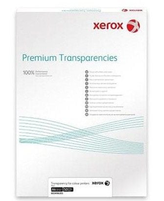 Xerox 003R98205, Kalvo, Läpinäkyvä, Laser, A4 (210×297 mm), 100 g/m², 50 arkkia
