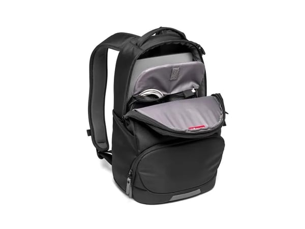Manfrotto MB MA3-BP-A, reppu, Universal, olkahihna, kannettavan tietokoneen lokero, musta