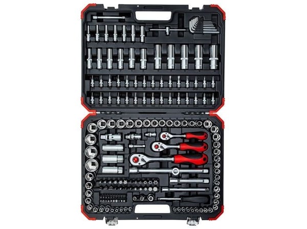 GEDORE red R45603172 hylsysarja 1/4", 3/8", 1/2", 172 osaa