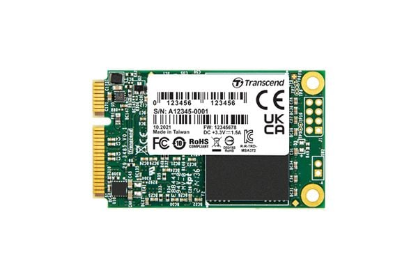 Transcend MSA372M - SSD - 16 GB - inbyggd - mSATA - SATA 6Gb/s