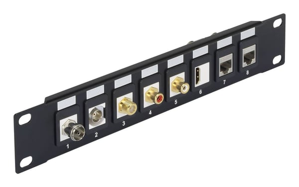 Renkforce RF-3521390, Frontpanel, Akrylnitrilbutadienstyren (ABS), SPCC, Svart, 1 styck, 140 g