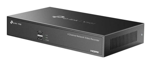 TP-LINK | netværksvideooptager | VIGI NVR1004H | 1 | 4 kanaler