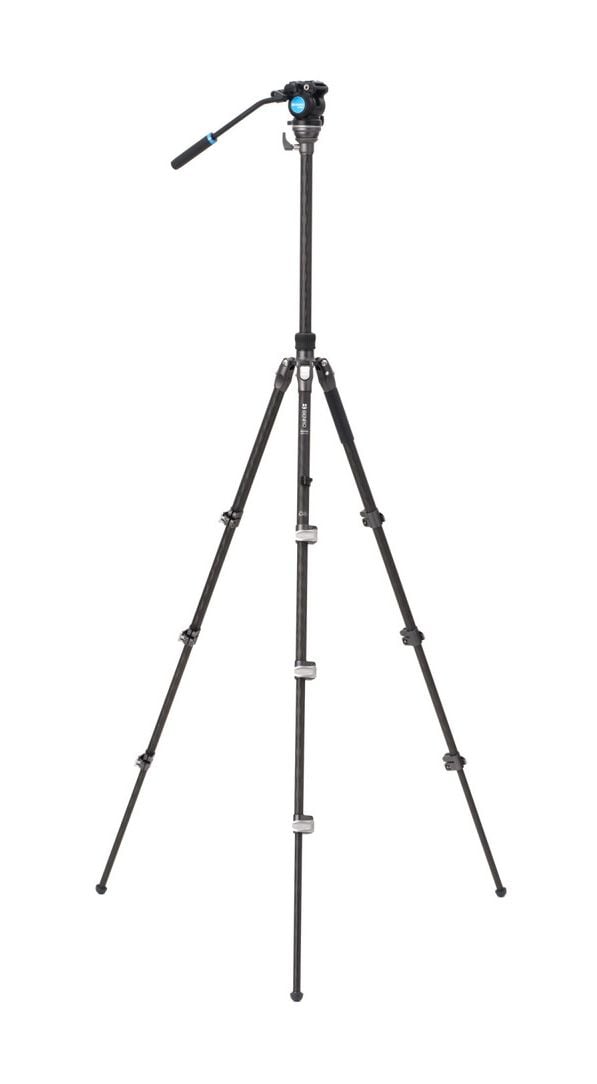 Benro FRHN14CFS2PRO, 3 jalkoja, musta, 178,6 cm, 2,29 kg