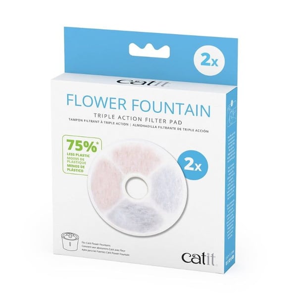 Catit Water Softening Filter Triple Action 2pcs (785.0362) /Cats