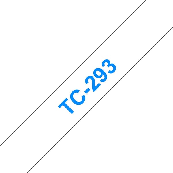 Brother - Vit, blå - Rulle (0,9 cm x 7,7 m) 1 stk band för skrivare - för P-Touch PT-15, PT-20, PT-2000, PT-3000, PT-500, PT-5000, PT-6, PT-8, PT-8E