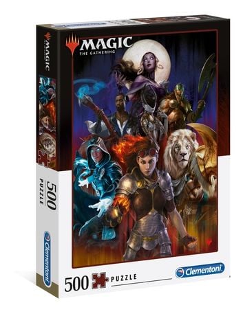Clementoni - Magic The Gathering - puslespill - 500 deler