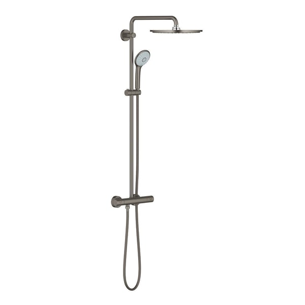 Grohe Euphoria 310 Dusjsystem med termostat - børstet hard grafitt