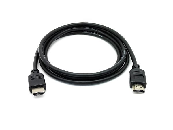 Utstyr HDMI høyhastighetskabel - 1080P - 1,8 m - Schwarz - 1,8 m - HDMI Typ A (Standard) - HDMI Typ A (Standard) - 10,2 Gbit/s - Schwarz (119310)