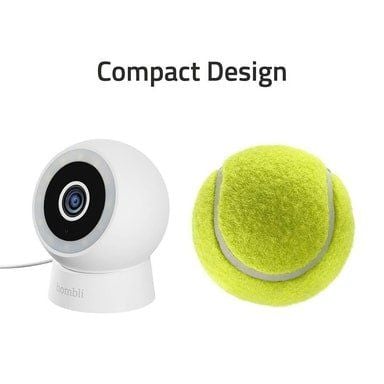 Hombli älykäs ulkokamera, Compact Cam 2K, valkoinen