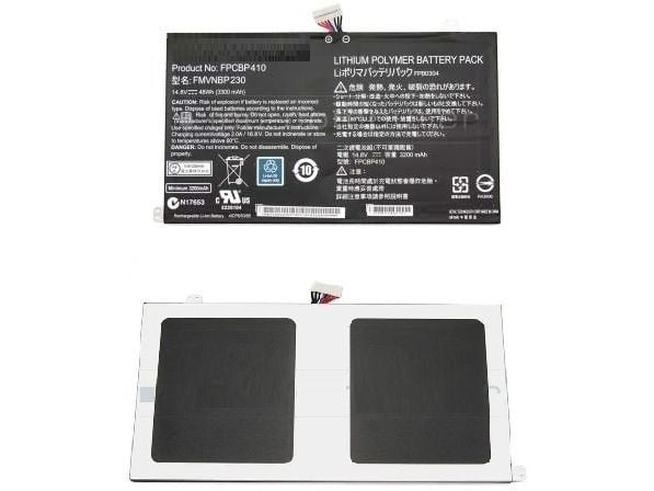 CoreParts - Batteri til bærbar PC (tilsvarer: Fujitsu FUJ:CP671425-XX) - litiumion - 4-cellers - 3300 mAh - 48 Wh - for Fujitsu LIFEBOOK U554, U574