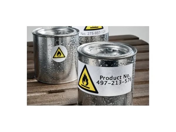 Avery Durable Heavy Duty L4775 - Polyester - permanent selvklebende - hvit - A4 (210 x 297 mm) 100 etikett(er) (100 ark x 1) etikett(er)