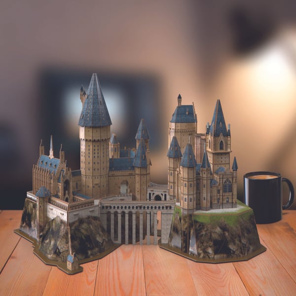 4D Build FDP FAP HP Hogwarts Castle GML, 209 stykker, Fjernsyn/ filmer, 12 år