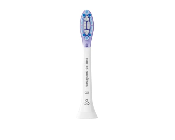 Philips Sonicare G3 Premium Gum Care HX9052 - Utskiftningsbørstehode - for tannbørste - hvit (en pakke 2)