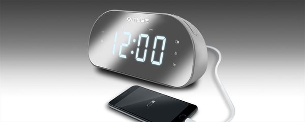 Muse M-170CMR, Klockradio, Digital, FM, 87,5 - 108 MHz, LED, 3,05 cm (1.2")