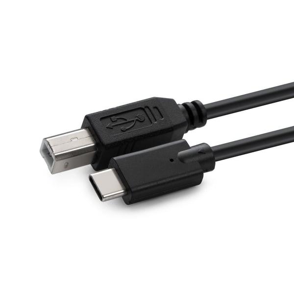 MicroConnect - USB-kabel - USB-C (hane) till USB typ B (hane) - USB 3.2 Gen 1 - 5 m - svart