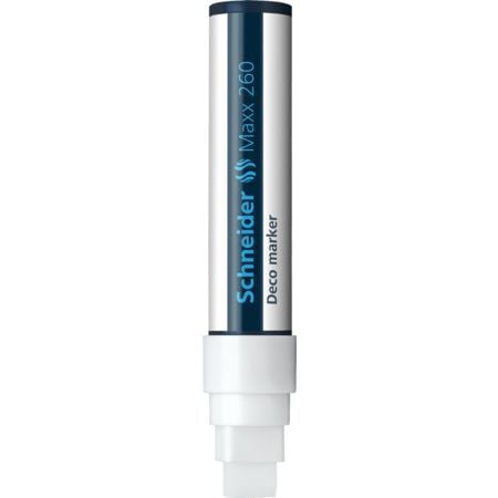 Schneider Maxx 260 - Markør - hvit - vannbasert flytende kritt - 2-15 mm