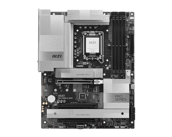 MSI PRO Z890-A WIFI, Intel, LGA 1851 (Socket V1), Intel Core Ultra (Series 2), LGA 1851, 256 Gt, DDR5-SDRAM-muisti