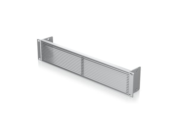 Ubiquiti UACC-RACK-PANEL-VENTED-2U, Tyhjä tuuletuspaneeli, Alumiini, SPCC, Terästä, 1 kpl, 627 g