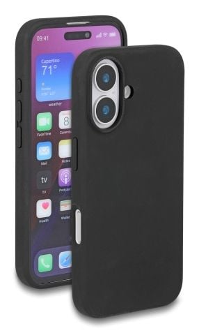 Delock suojakotelo iPhone 16:lle pehmeästä silikonista valmistettu musta
