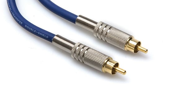Hosa DRA-502 - Kabel för video / ljud - SPDIF - RCA hane till RCA hane
