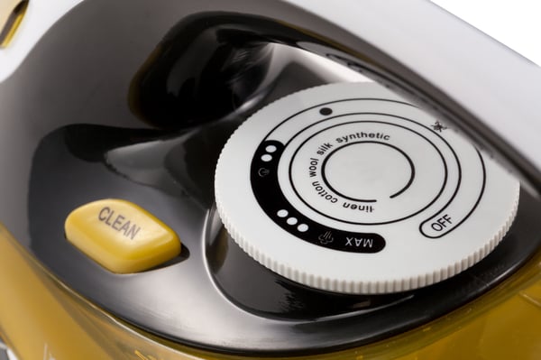 Camry Premium CR 5029, Ångstrykjärn, Svart, Gul, 2400 W, 220-240 V, 50 - 60 hz, 320 mm