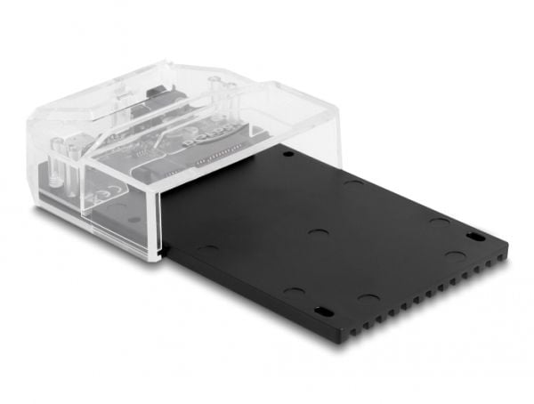 Delock - HDD / SSD-dokkestasjon - brønner: 1 - 2.5" - SATA 6Gb/s - USB-C 3.2 (Gen 1) - svart