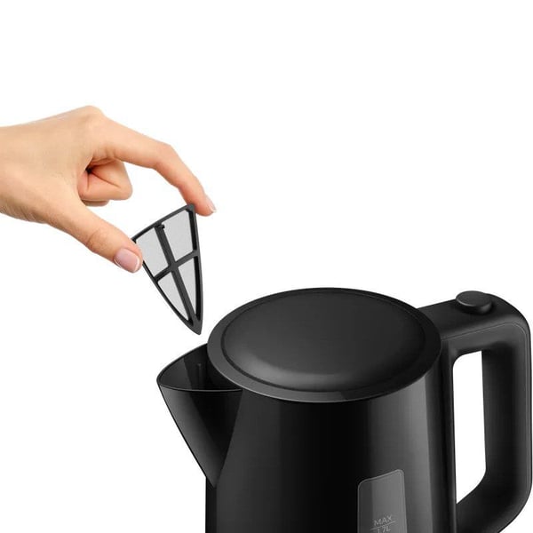 Philips Series 3000 HD9318 - Vattenkokare - 1.7 liter - 2.2 kW - svart