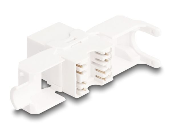 Delock Keystone-moduuli RJ45-pistorasia Cat.6A UTP 4 kpl