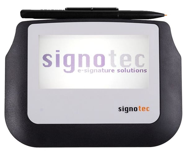 signotec Pad Sigma Pad SE with HID USB - Signaturterminal med LCD-bildskärm - 9.5 x 4.7 cm - kabelansluten - USB