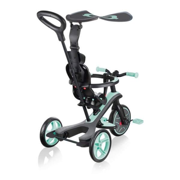 Globber Trike Explorer, Poika/tyttö, Etuveto, Pysty, Lapset, Umpipyörät, Mintunvärinen