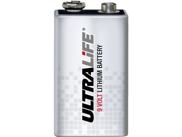 Ultralife U9VL-J-P 6LR61 9 V-blokbatteri Lithium 1200 mAh 9 V 1 stk