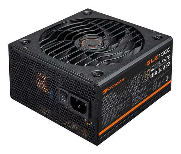 COUGAR CGRGLE-1200, 1200 W, 100 - 240 V, 50/60 hz, 15-7.5 A, 120 W, 1200 W