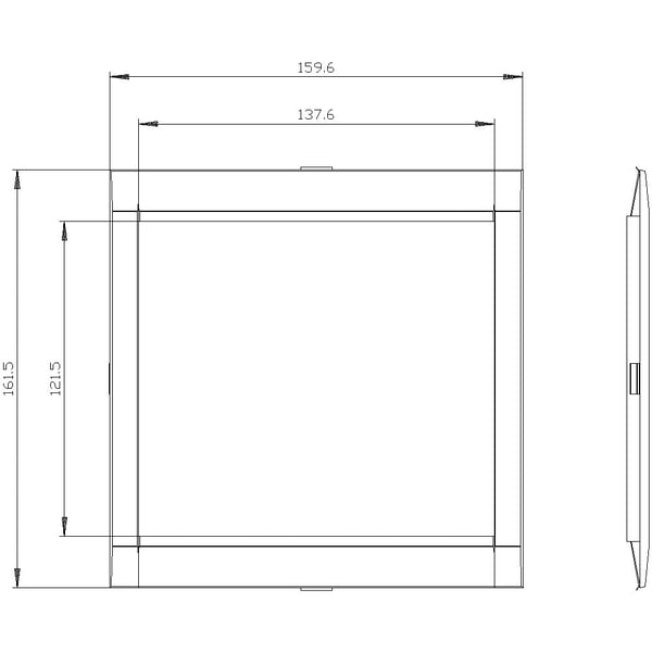 Siemens 3VA9363-0SB20 effektkontakt-tilbehør 1 stk (B x H) 137,6 x 122,3 mm