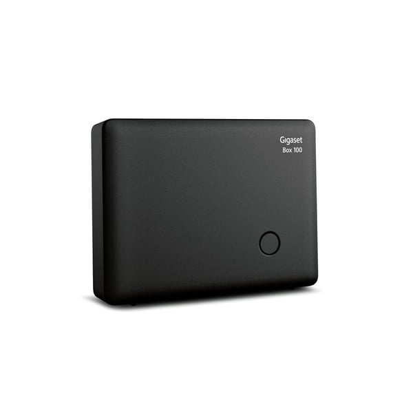 Gigaset Box 100 - Basisstasjon for trådløs telefon - ECO DECT\GAP - svart