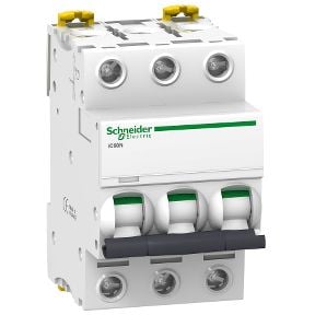 Schneider IC60N -automaattisuojakytkin, 3P, C, 10 kA, 25 A