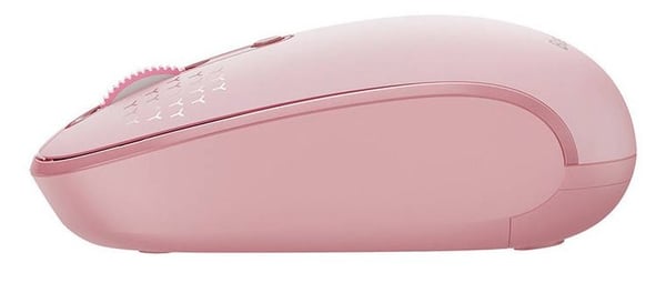 Baseus F01B, Oikeakätinen, RF Wireless + Bluetooth, 1600 DPI, Vaaleanpunainen