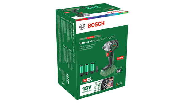Bosch UniversalImpactDrive 18V-350 muttertrekker 350 Nm 1/2", Solo - SOLO