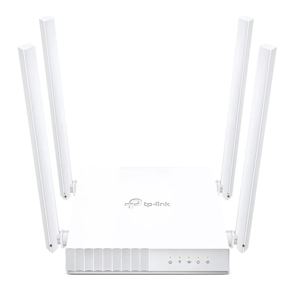 TP-Link ARCHER C24, Wi-Fi 5 (802.11ac), Dual-band (2,4 GHz / 5 GHz), Ethernet LAN, Hvid, router